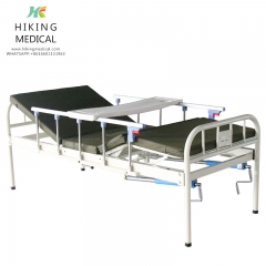 Medical Equipments Cheap Price 2 Cranks Reclining Adjustable Steel Hospital Bed