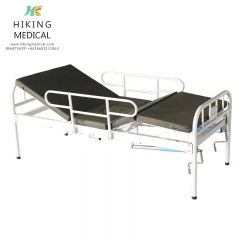 Medical Equipments Cheap Price 2 Cranks Reclining Adjustable Steel Hospital Bed