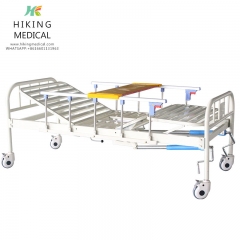 Medical Equipments Cheap Price 2 Cranks Reclining Adjustable Steel Hospital Bed