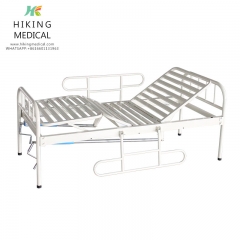 Hospital beds wheels,2 function manual hospital bed stand,elderly care commode bed