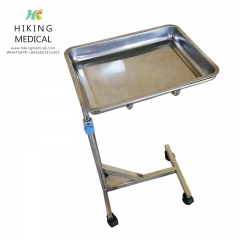 Two-layer stainless steel anesthesia medical vehicle