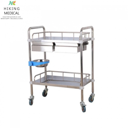 Stainless steel Hotel Food Service Trolley/Dining Service Cart/Hotel Kitchen Equipment