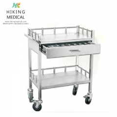 Stainless steel medicine delivery cart 40-80 medicine grid medicine cart work cart instrument cart