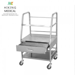 Morning Nursing Trolley Stainless Steel Dirt Trolley/Cart