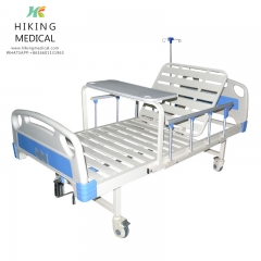 single crank detachable manual folding hospital bed for sale