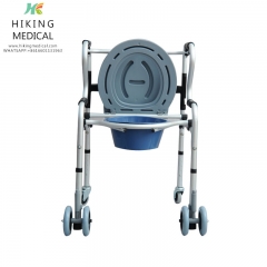 High Quality Aluminum Foldable Standing Frame Walking Aid for handicapped