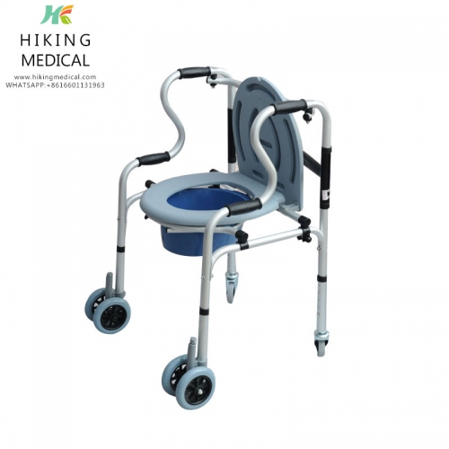 High Quality Aluminum Foldable Standing Frame Walking Aid for handicapped