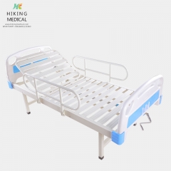 One Function One Crank Manual Cheap Hospital Bed With ABS Head Board