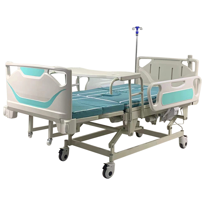 Handicap Automatic Electric Nursing Home Care Bed With Commode