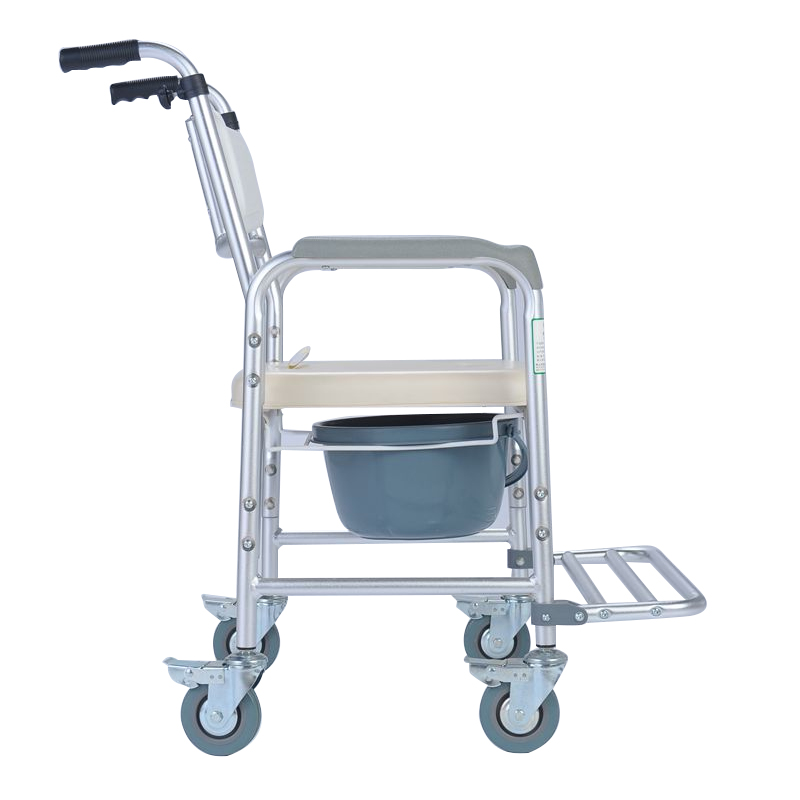 Toilet Chair Multifunctional folding aluminum alloy toilet chair with backrest wholesale