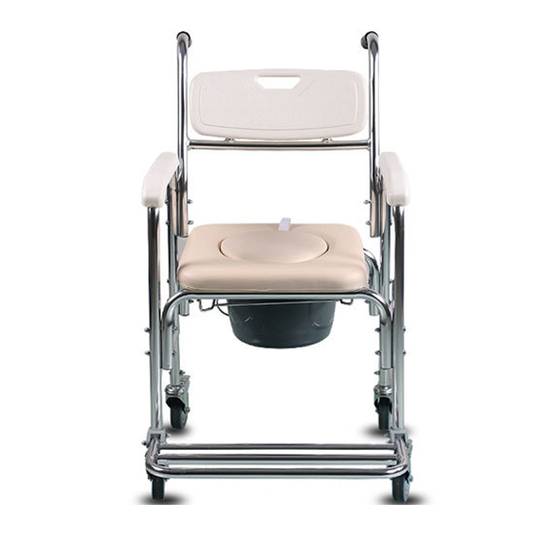 Toilet Chair Multifunctional folding aluminum alloy toilet chair with backrest wholesale