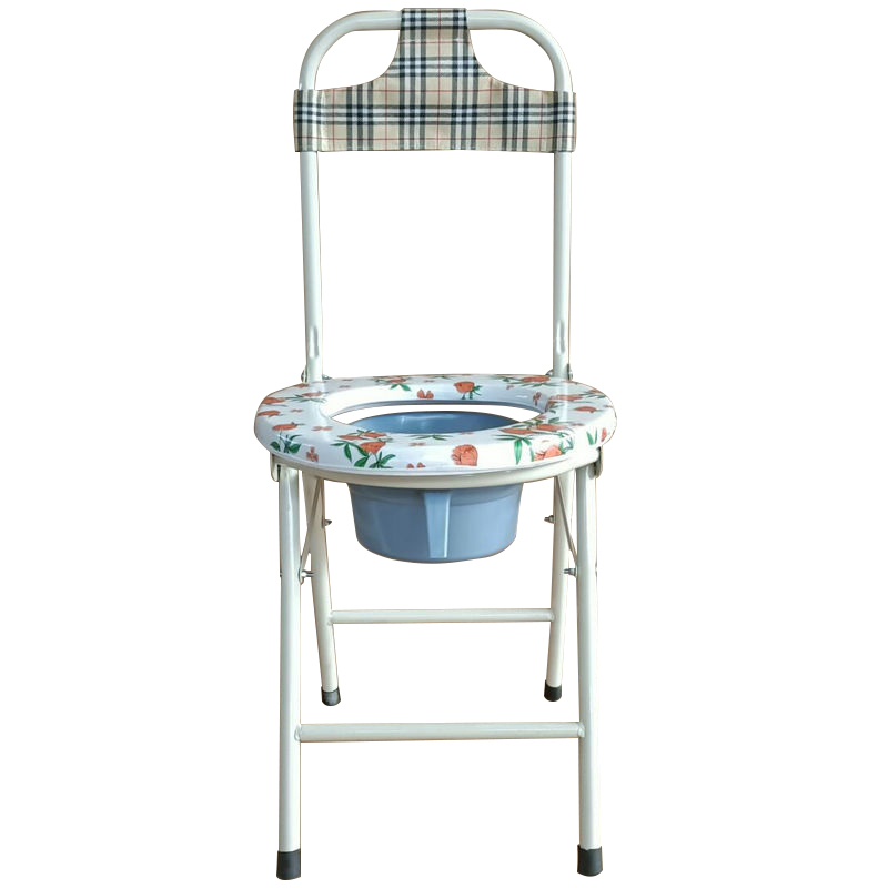 cheapest portable folding up chair commode toilet for Indian/Bangladesh