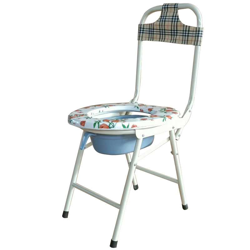 cheapest portable folding up chair commode toilet for Indian/Bangladesh