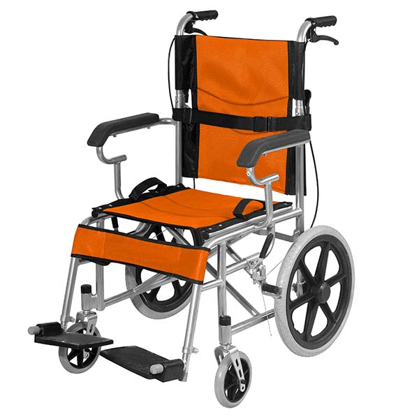China manufacturer hospital patient manual folding adjustable wheelchair with commode