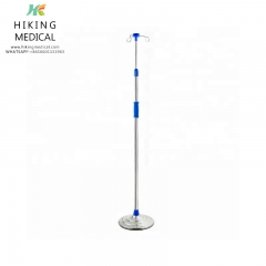 Stainless Medical Support Transfusion IV Pole Infusion Stand for Hospital