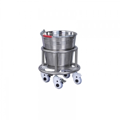 Hospital cleaning Stainless Steel Medical Kick Water Bucket 1 buyer