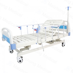 Full Electric 3 Function Central Brake System Hospital Patient Bed Price