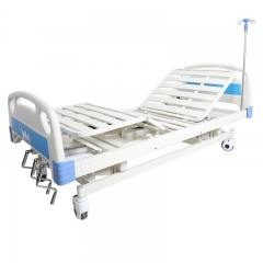 Three function nursing bed 3 crank manual hospital bed hospital equipment hospital bed