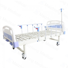 High Standard ABS Manual 2 Functions Two Double Cranks Manual Hospital Furniture Room Bed