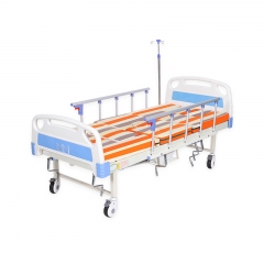 Newest Best Medical Electric and Manual Control Care Patient Bed With Infusion Stand and Toilet