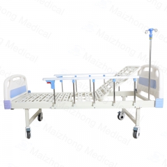 Ward Room Medical Care Equipment Nursing Bed 2 Cranks Disabled Manual Patient Multifunction Hospital Bed For Elderly