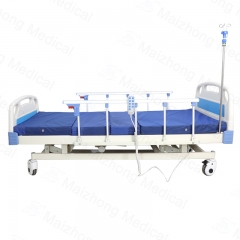 Full Electric 3 Function Central Brake System Hospital Patient Bed Price