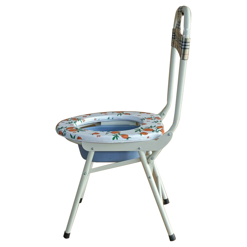 cheapest portable folding up chair commode toilet for Indian/Bangladesh