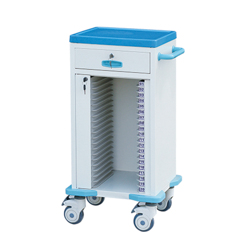 Stainless Steel Medical Cart/Hospital Instrument Trolley High Quality