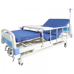 Manual 3 function hospital beds for sale manual three crank medical bed Reasonable price hospital equipment