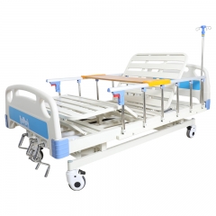 3 Cranks Multi Height Manual Hospital Bed For Patients