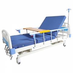 China Maizhong Factory Aluminum Alloy Side Rail 3 Function Foldable Patient Nursing Hospital Beds Price