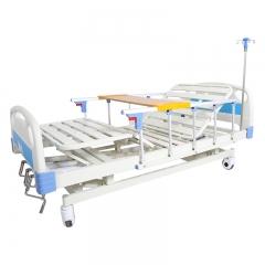 Manual 3 function hospital beds for sale manual three crank medical bed Reasonable price hospital equipment