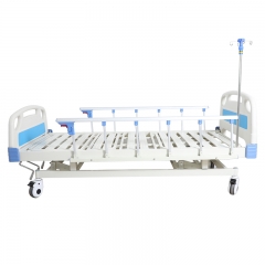 China Maizhong Factory Aluminum Alloy Side Rail 3 Function Foldable Patient Nursing Hospital Beds Price