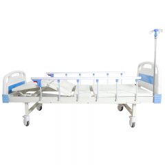 Medical Equipment Back Adjustable Multi Functional Manual Two Function Medical Bed 2 Crank Hospital Bed