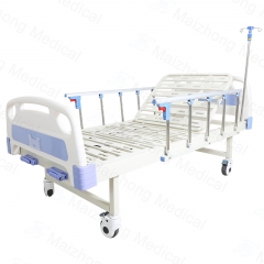 Ward Room Medical Care Equipment Nursing Bed 2 Cranks Disabled Manual Patient Multifunction Hospital Bed For Elderly