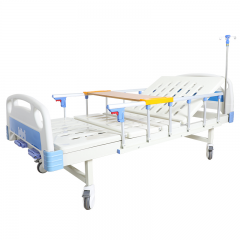 Medical Equipment Back Adjustable Multi Functional Manual Two Function Medical Bed 2 Crank Hospital Bed