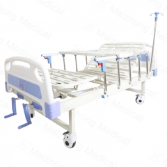 Ward Room Medical Care Equipment Nursing Bed 2 Cranks Disabled Manual Patient Multifunction Hospital Bed For Elderly