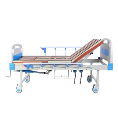 Newest Best Medical Electric and Manual Control Care Patient Bed With Infusion Stand and Toilet