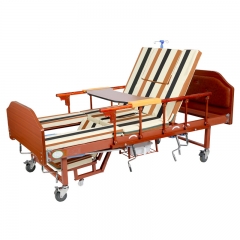 Manual Hospital Nursing Bed Medical Patient bed For Home Care