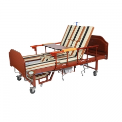 Manual Hospital Nursing Bed Medical Patient bed For Home Care