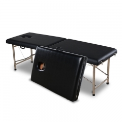 Spa Beauty Salon Furniture Esthetician Folding Facial Lash Bed Metal Portable Massage Table Tattoo Massage Bed With Stool Bag