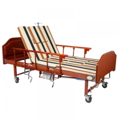 Manual Hospital Nursing Bed Medical Patient bed For Home Care