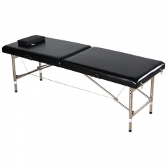 Spa Beauty Salon Furniture Esthetician Folding Facial Lash Bed Metal Portable Massage Table Tattoo Massage Bed With Stool Bag