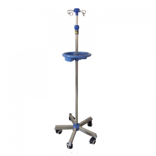 Medical Hanging IV Drip Stand/Hospital IV Pole For Infusion Tranfusion