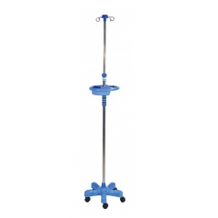 Medical Hanging IV Drip Stand/Hospital IV Pole For Infusion Tranfusion