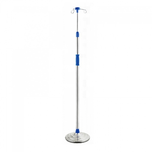 Medical Supply High Quality Hospital 5 Legs Mobile Stainless Steel Infusion Stand/IV Pole Drip Stand Pole