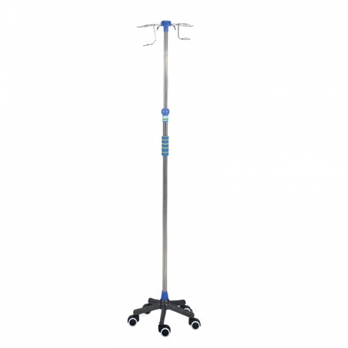 Popular Hospital Furniture ABS Medical Equipment Stainless Steel IV Drip Stand