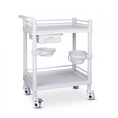 Stainless Steel Medical Cart/Hospital Instrument Trolley High Quality