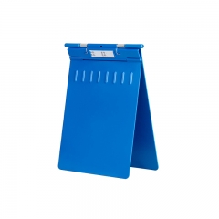 Plastic chart holder medical record file folder