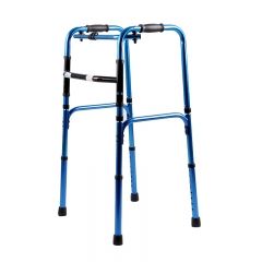 Junneng JN616L Hot Sales Durable Walking aid for elder Aluminum Foldable Height Adjustable Walker